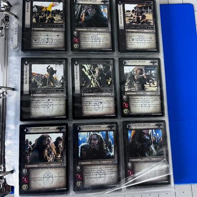 Collection of LORD OF THE RINGS CARDS 