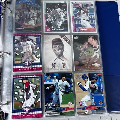 Binder full of Baseball & Football CARDS 
