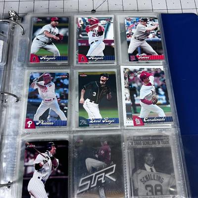 Binder full of Baseball & Football CARDS 