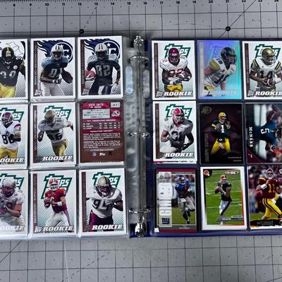 Binder of Football 2006 Cards- Payton Manning ROOKIE