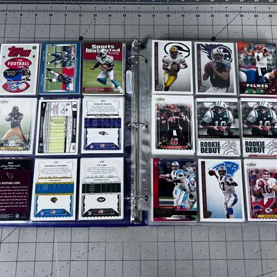 Binder of Football 2006 Cards- Payton Manning ROOKIE