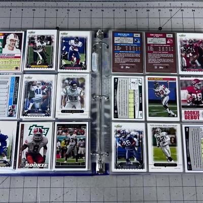 Binder of Football 2006 Cards- Payton Manning ROOKIE