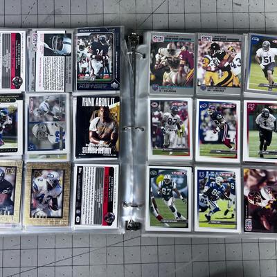 Binder of Football 2005 Cards 