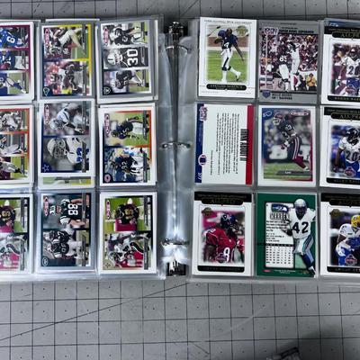 Binder of Football 2005 Cards 