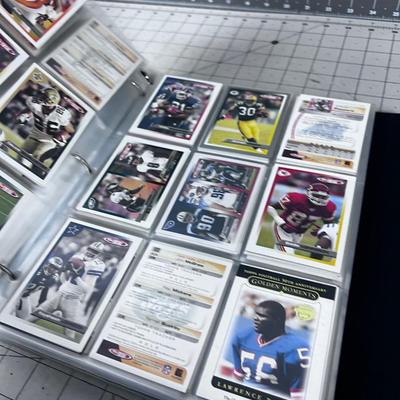 Binder of Football 2005 Cards 