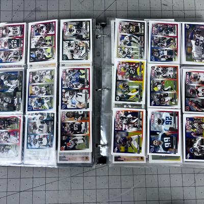 Binder of Football 2005 Cards 