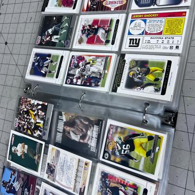 Binder of Football 2005 Cards 