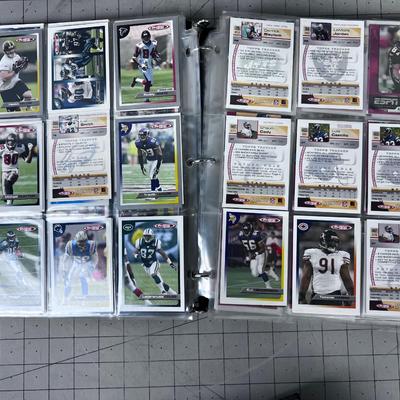 Binder of Football 2005 Cards 