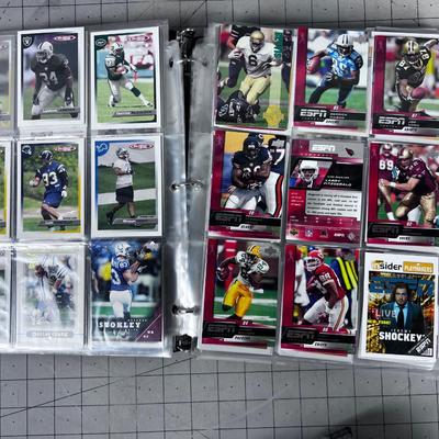 Binder of Football 2005 Cards 