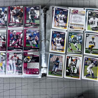 Binder of Football 2005 Cards 