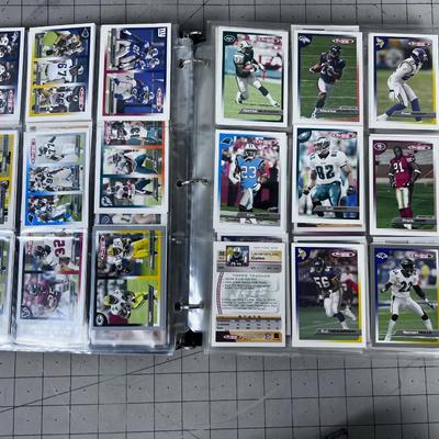 Binder of Football 2005 Cards 