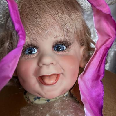 Denim Darling Doll By Fayzah Spanos COLLECTIBLE 