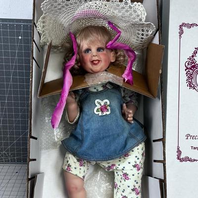 Denim Darling Doll By Fayzah Spanos COLLECTIBLE 