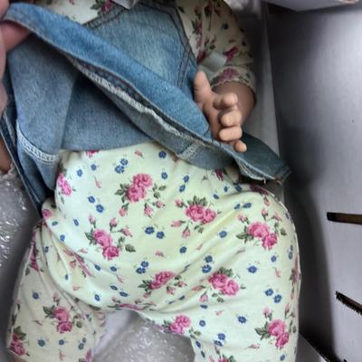 Denim Darling Doll By Fayzah Spanos COLLECTIBLE 