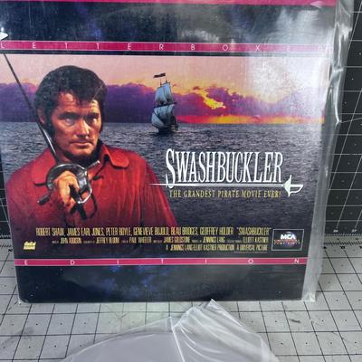 SWASHBUCKLER, The Grandest Pirate Mover Ever, Mint Condition DIGITAL LAZER DISK