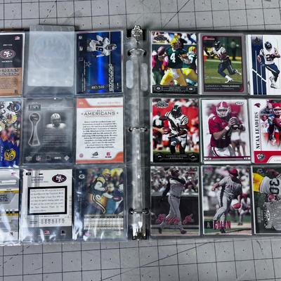 Binder of Baseball Cards, Titled:  KEVIN'S SPECIAL CARDS 2007, Baseball & Football 