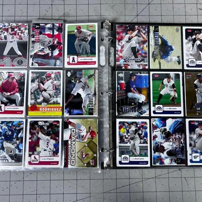 Binder of Baseball Cards, Titled:  KEVIN'S SPECIAL CARDS 2007, Baseball & Football 