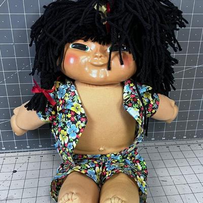 Hawaiian Cabbage Patch Doll (NO CABBAGE PATCH) just built like one