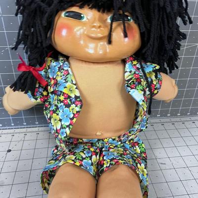 Hawaiian Cabbage Patch Doll (NO CABBAGE PATCH) just built like one