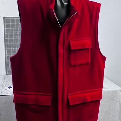 Felt Vest RED HALOGEN 
