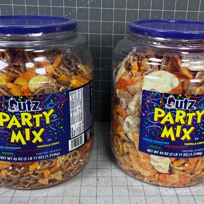 2 HUGE PARTY MIX Cheetos like stuff