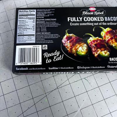 HORMEL 3 Packages of  BACON Fully cooked. 