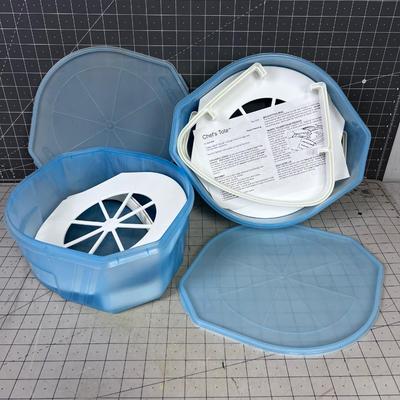 2 Chefs Totes For the Traveling Great Cook