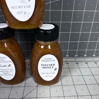 HOME PRODUCED HONEY From Grantsville, UT (5 - 8ounce bottles) 