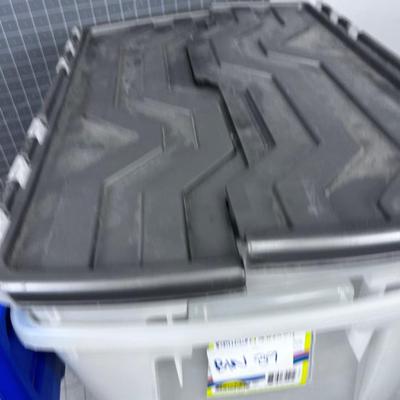 (2)  15-Gallon Storage Crates 