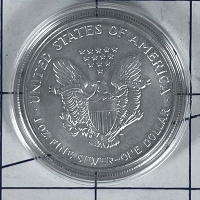 1992 United States Liberty's 1 Troy Once Fine Silver .999