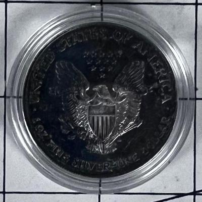 1995 United States Liberty's 1 Troy Once Fine Silver .999