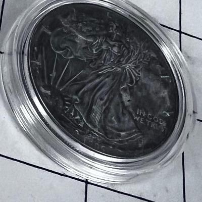 1995 United States Liberty's 1 Troy Once Fine Silver .999
