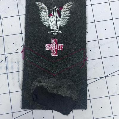 WOOL United States Marine Corp. FLEET Marine Rank Patch