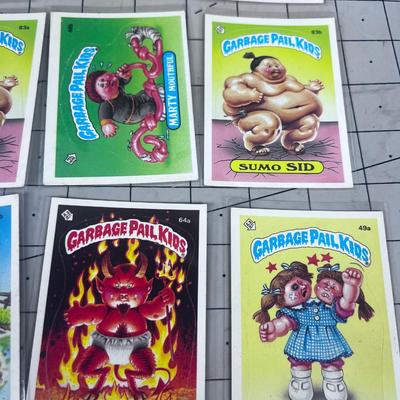 Garbage Pail Kids 1985 Sticker Card In Sleeves COLLECTIBLE! First Series