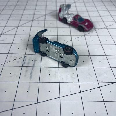 2 Vintage HOT WHEELS Redline Ford MK IV 