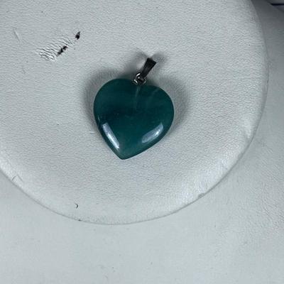 Jade Heart Pendant 