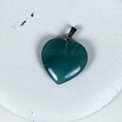 Jade Heart Pendant 
