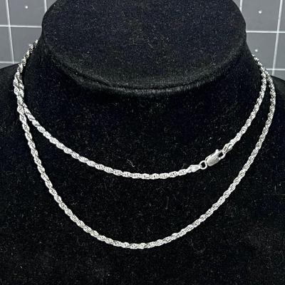 .925 Rope Chain
