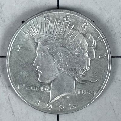 1922 Peace Dollar LIBERTY