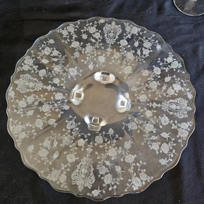 19pc Cambridge Glass Collection (LR-DW)