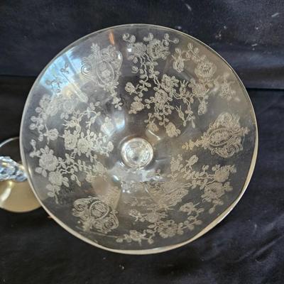 19pc Cambridge Glass Collection (LR-DW)