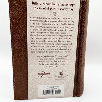 BILLY GRAHAM ~ Leather Bound ~ Hope For Each Day