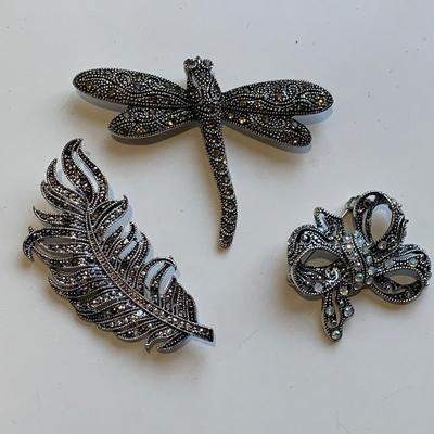 Tiffany & Co. & Stuart Nye Sterling & More Fashion Pins & Brooches (P-HS)