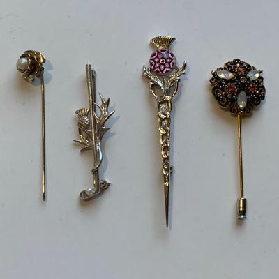 Tiffany & Co. & Stuart Nye Sterling & More Fashion Pins & Brooches (P-HS)