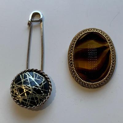 Tiffany & Co. & Stuart Nye Sterling & More Fashion Pins & Brooches (P-HS)