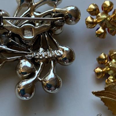 Tiffany & Co. & Stuart Nye Sterling & More Fashion Pins & Brooches (P-HS)
