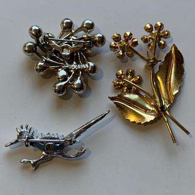 Tiffany & Co. & Stuart Nye Sterling & More Fashion Pins & Brooches (P-HS)