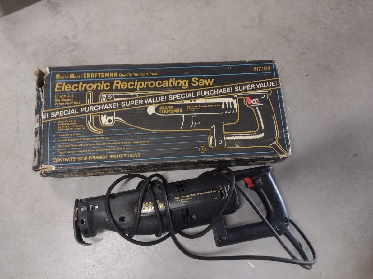 Sears Craftsman Reciprocating Saw