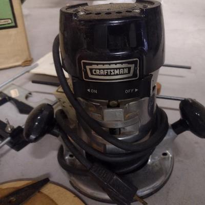 Sears Craftsman Hand Router with Accessories | EstateSales.org
