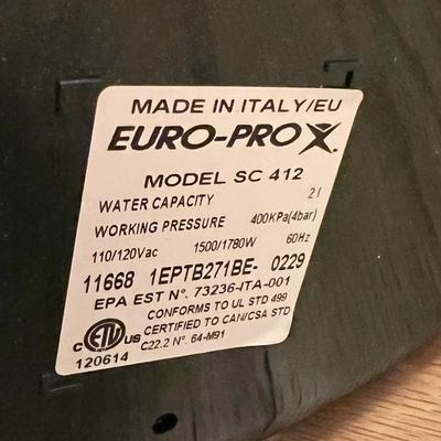 EURO-PRO ~ Deluxe Hydro Steamer